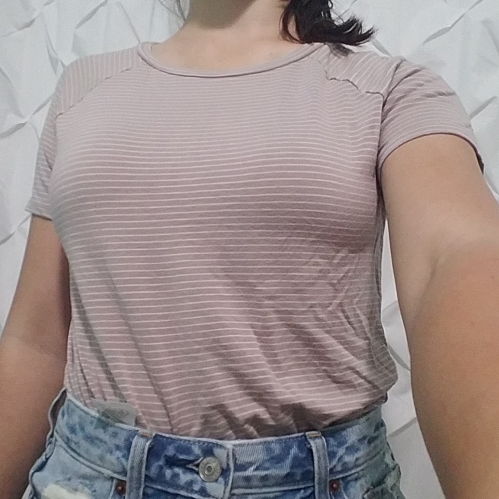 American Eagle Soft & Sexy striped tee